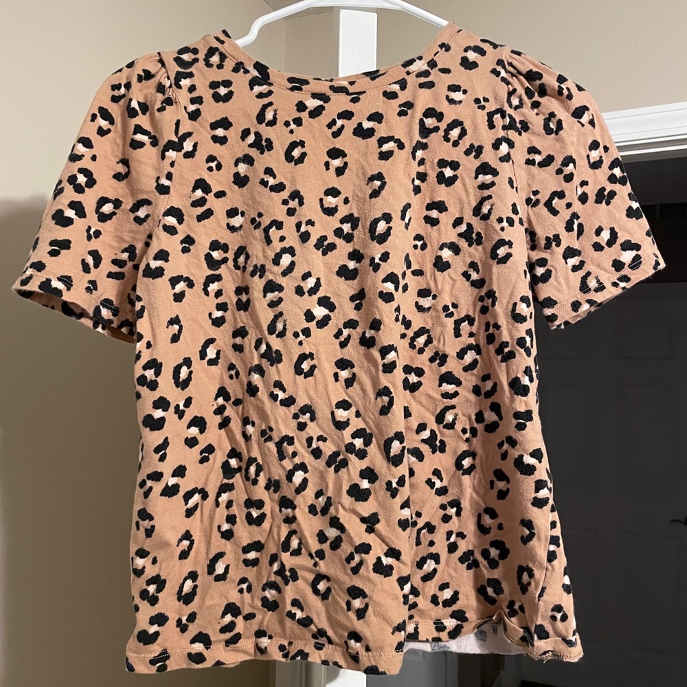 Cheetah print shirt